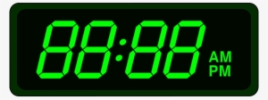 Digital Clock Display Png #883420