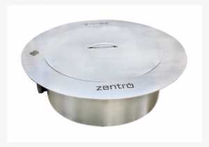 Coleman Zentro 24" Stainless Steel Fire Pit W/ Lid, #883575