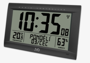 Radio-controlled Digital Clock With An Alarm Clock #883636