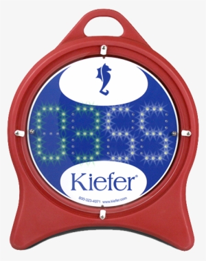 Kiefer 15" Digital Pace Clock - Kiefer 15" Digital Rechargeable Swimming Pace Clocks #884116
