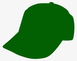 Green Clipart Baseball Hat - Cartoon Green Baseball Cap #884142