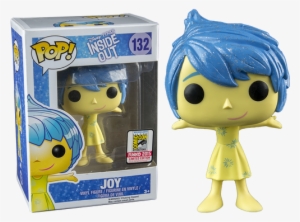 Disney Inside Out Joy Translucent Hair Sdcc Exclusive #884614