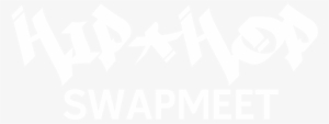 Hip Hop Swapmeet White Logo - Poster #884660