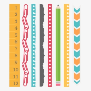 School Border Png Photo - School Border Clipart Png #885722