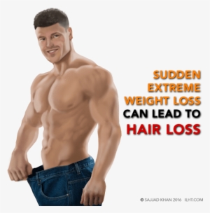 Nutritional Imbalance Or Deficiency - Weight Loss Man Png #886151