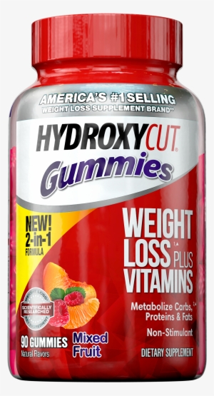 Hydroxycut Weight Loss Supplement, Mixed Fruit Gummies, - Hydroxicut - Pro Clinical Gummies Mixed Fruit - 60 #886412