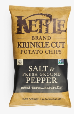 Salt & Fresh Ground Pepper Krinkle Cut Potato Chips #886492