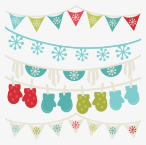Png Freeuse Download Free Winter Borders Banners Svg - Clipart Winter Banners #886547