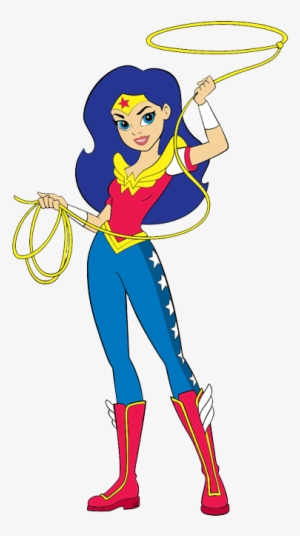 Dc Super Hero Girls Clip Art Cartoon Clip Art - Wonder Woman Dc Super Hero Girl #886622