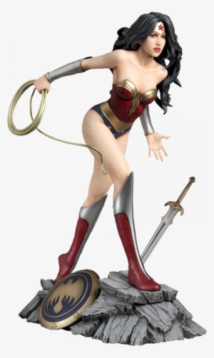 Yamato Dc Comics Wonder Woman Statue Luis Royo - Wonder Woman Dc Comics Statue #886710