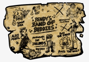 Band Of Buddies/ Enemies - Bendy And The Ink Machine Enemies #886734