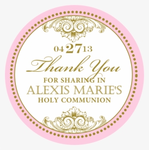 Scallop Border Png - Pink Circle Frame Png #886904