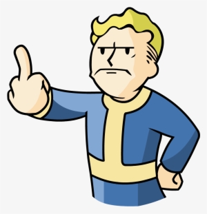 New Vegas Fallout 3 Fallout 4 Fallout Shelter The Elder - Vault Boy Middle Finger #887337 New Vegas Fallout 3 Fallout 4 Fallout Shelter The Elder - Vault Boy Middle Finger #887337