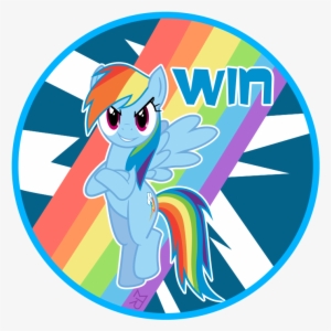 Rainbow Crash Win - My Little Pony Winner #887377 Rainbow Crash Win - My Little Pony Winner #887377