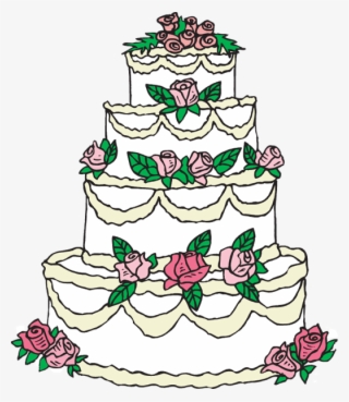 Image Free Clip Art Panda Free - Wedding Cake Clipart #887397