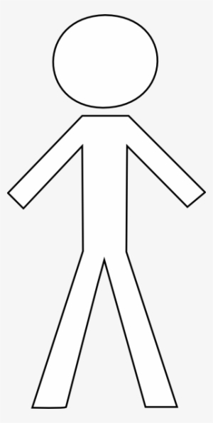 Image Transparent Library Stick Figure Png For Free - Black And White Stick Figures #887503