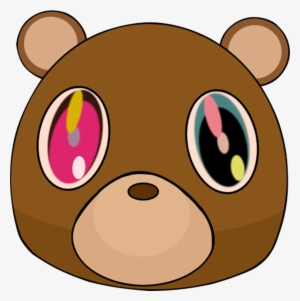 Yeezus Drawing Bear - Kanye Graduation #887606