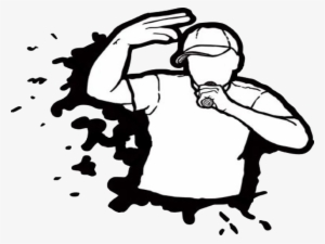 Rapper Hip Hop Music - Rap Battle Clipart #887930