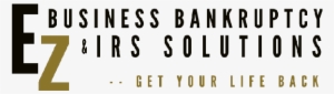 Ez Business Bankruptcy And Irs Solutions - Calligraphy #888196
