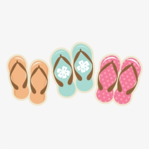 Flip Flop Svg Cutting Files Summer Svg Cuts Beach Svg - Flip Flops Transparent Background #888240