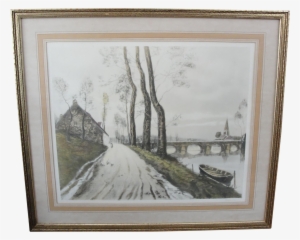 Color Etching English Road - Drawing #888529