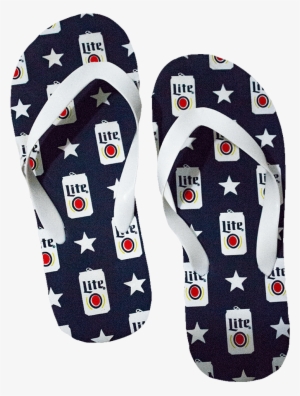 Miller Lite Flip Flops - Flip-flops #888549