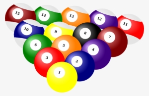 Billiard Balls Hi - Billiard Balls Clipart #888696