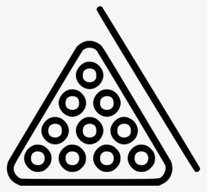 Billiards Snooker Pool Balls Racked Set Comments - Png Snooker Black Balls #889099