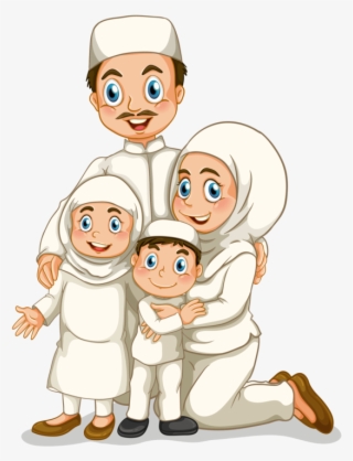 Free Png Muslim Family Png Images Transparent - Muslim Father And Mother #889334