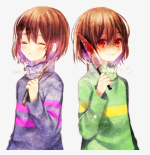 Undertale Anime Frisk And Chara #889404