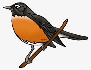 Robin Clipart Small Bird - Robin Clipart #889406