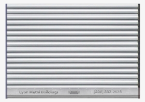 White Roll-up Door - Roll Up Door Png #889576