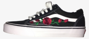 Vans Shoes Png Jpg Black And White Stock - Vans With Roses White #889613 Vans Shoes Png Jpg Black And White Stock - Vans With Roses White #889613