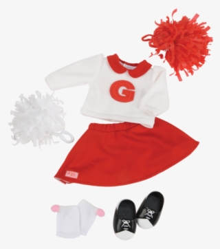 Winning Cheer Retro Cheerleader Outfit For Dolls - Doll #8801079