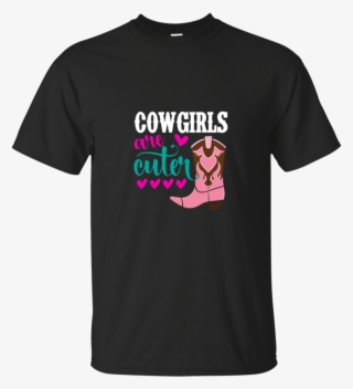 Cowgirls Are Cuter Western Girl Country Themed Apparel - Sleep Logo T Shirt #8801235