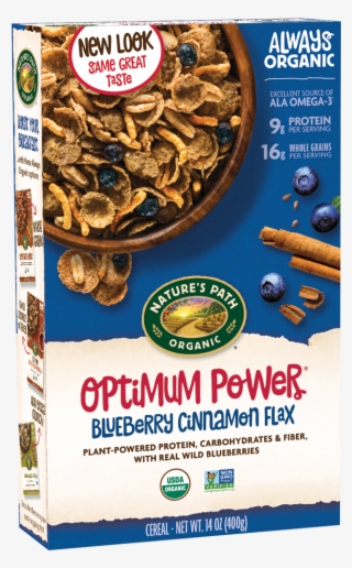 Nature's Path Optimum Blueberry Cinnamon Cereal #8801603