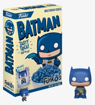 Batman Funkos Cereal With Pocket Us Exclusive Pop Vinyl - Funko Cereal #8801760