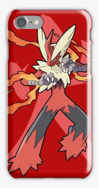 Blaziken With Fire Kanji Iphone 7 Snap Case - Iphone #8801990
