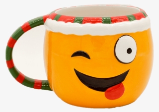Jackygao Brand 3d Mug Emoticon Face Ceramic Mug - Smiley #8802028