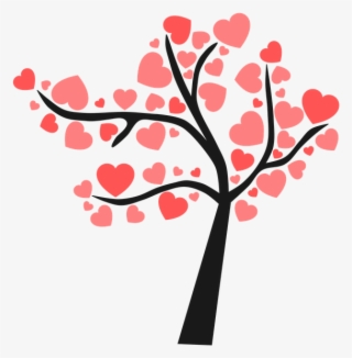Arbol De Corazones Png #8802939