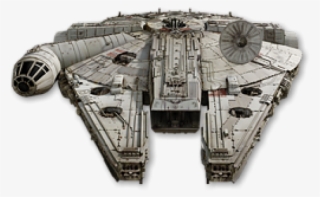 Star Wars Clipart Millenium Falcon - Star Wars Millennium Falcon Png #8803967