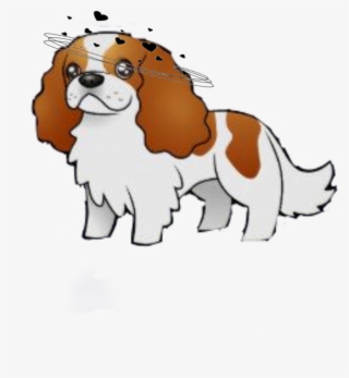 Doggo Sticker - Cavalier King Charles Spaniel Cartoon #8804182