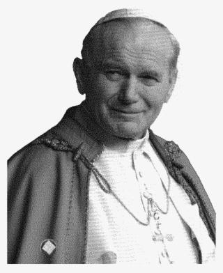Pope John Paul Ii Bitmap Png - Pope John Paul Ii Png #8804438