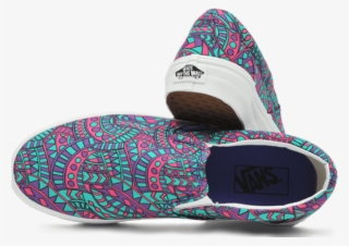 Vans Classic Slip-on Liberty Satchmo/true White Sneakers - Slipper #8805423