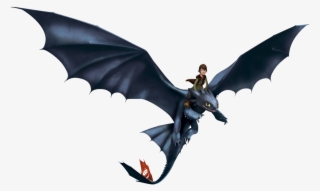 “ Toothless And Hiccup - Train Your Dragon Night Fury #8805935
