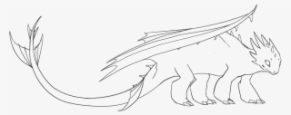 Free Wraith Dragon Base Lineart By Slowleopard - Line Art #8806798