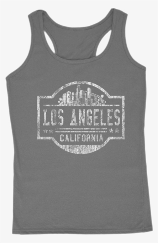 Los Angeles Skyline California Tank Top For Women - Top #8806862