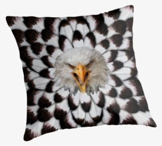 Eagle And Feather Pattern Throw Pillows - Cushion #8807616