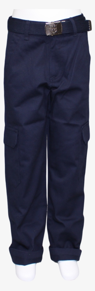 Cargo Pants With Buckle Belt - Pocket #8807955