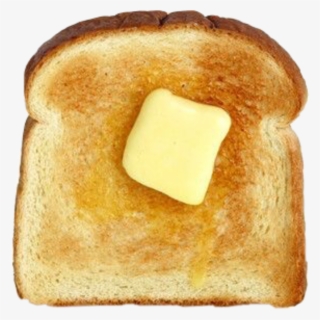 Frenchtoast Sticker - Piece Of Toast With Butter #8808279